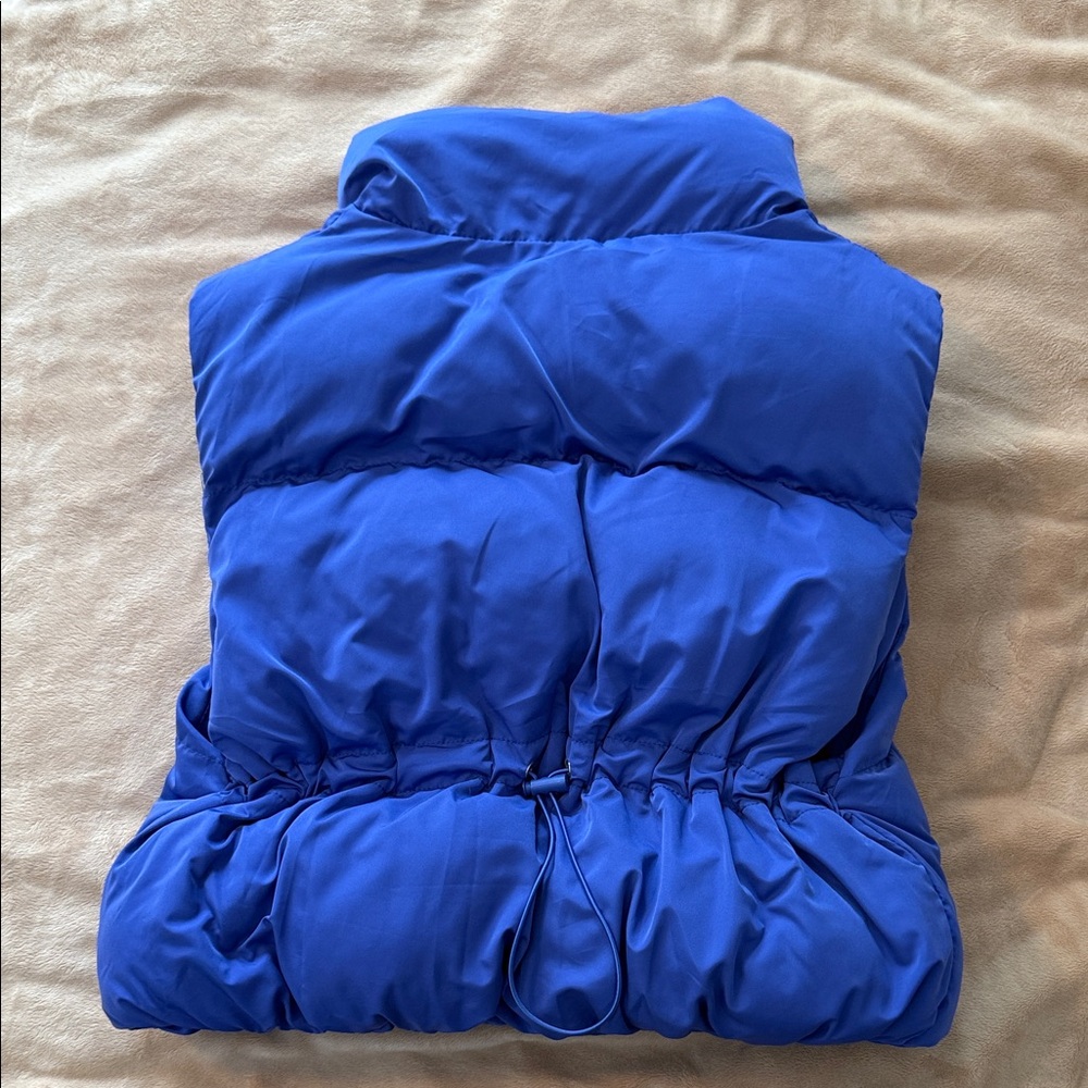 Altar'd State Royal Blue Puffer Vest - M - Picture 3 of 5